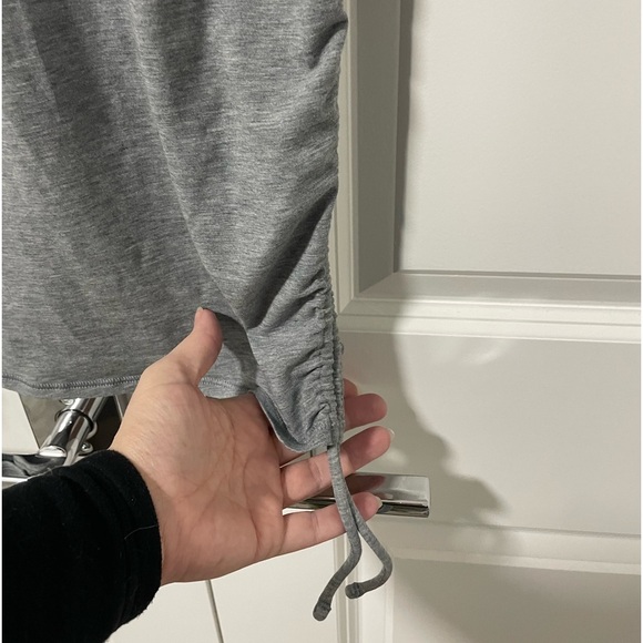 LULULEMON-Cinch It Dress Heathered Medium Grey - Picture 3 of 5